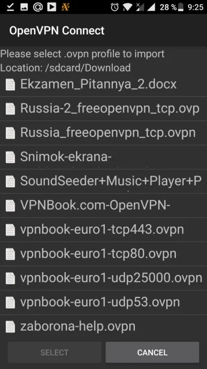 Як користуватися openvpn, losst