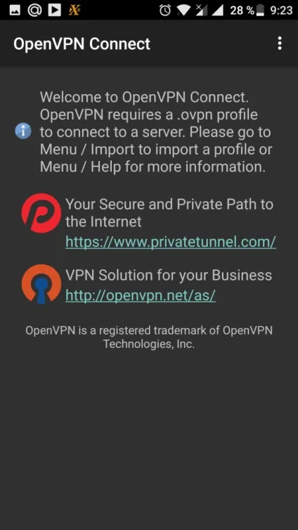 Як користуватися openvpn, losst
