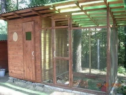 Як побудувати курник - 10 проектів з кресленнями і фото, мої ідеї для дачі та саду (курник) Як побудувати курник - 10 проектів з кресленнями і фото, мої ідеї для дачі та саду