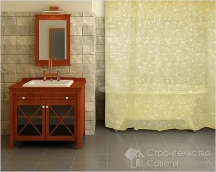 Як повісити фіранку у ванній - вішаємо штору (як повісити фіранку у ванній) Як повісити фіранку у ванній - вішаємо штору