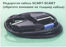 Багатоконтактний роз'єм scart (перехідник scart) Багатоконтактний роз'єм scart