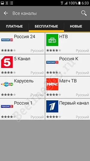 Мобільний тв билайн - опис, як підключити і відключити (підключити) Мобільний тв билайн - опис, як підключити і відключити