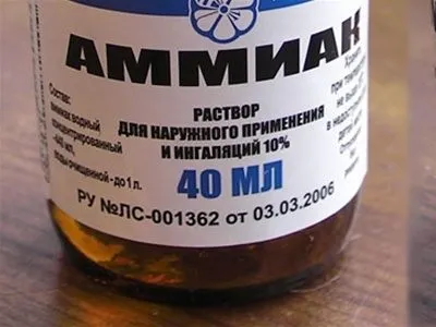 Миття скла розчином нашатирного спирту в домашніх умовах (миття) Миття скла розчином нашатирного спирту в домашніх умовах