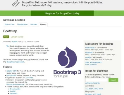 Як правильно встановити тему в drupal (друпал) 8