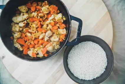 Як приготувати домашній плов з куркою - кулінарний покроковий рецепт з фото на (приготувати) Як приготувати домашній плов з куркою - кулінарний покроковий рецепт з фото на