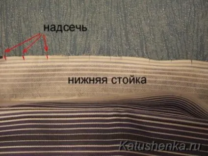 Як пришити комір