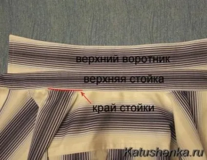 Як пришити комір