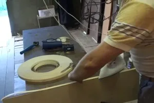 Як самостійно наклеїти на дсп торцеву стрічку (торцева стрічка) Як самостійно наклеїти на дсп торцеву стрічку