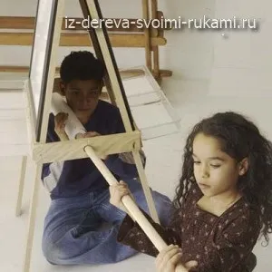 Як зробити дитячий двосторонній мольберт для малювання своїми руками, з дерева своїми руками! (Малювання) Як зробити дитячий двосторонній мольберт для малювання своїми руками, з дерева своїми руками!