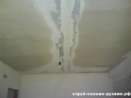 Як самостійно вирівняти стелі