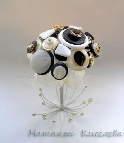 Як зробити букет з гудзиків - ярмарок майстрів - ручна робота, handmade (гудзики) Як зробити букет з гудзиків - ярмарок майстрів - ручна робота, handmade
