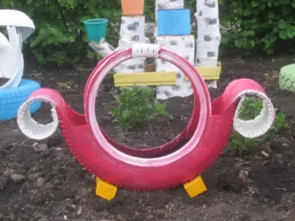 Як зробити клумби з колісних шин своїми руками фото результати (клумба з шин своїми руками) Як зробити клумби з колісних шин своїми руками фото результати