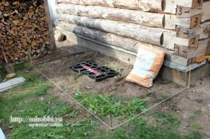 Як зробити плитку з цементу (укладання садової доріжки) Як зробити плитку з цементу
