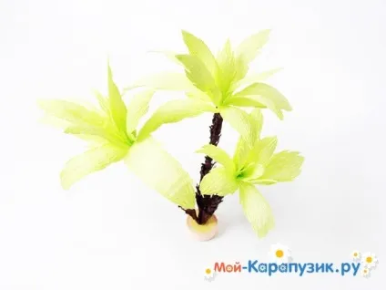 Як зробити пальму з паперу своїми руками (паперу) Як зробити пальму з паперу своїми руками
