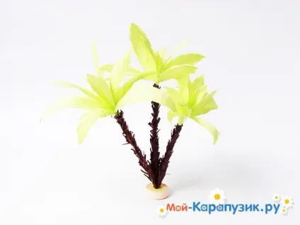 Як зробити пальму з паперу своїми руками (пальму) Як зробити пальму з паперу своїми руками