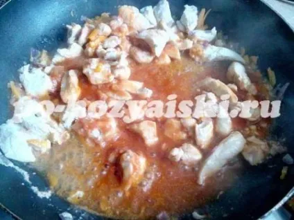Як зробити підливу до гречки з куркою, рецепт (гречці) Як зробити підливу до гречки з куркою, рецепт