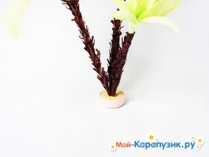 Як зробити пальму з паперу своїми руками (пальму) Як зробити пальму з паперу своїми руками