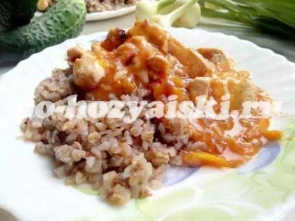 Як зробити підливу до гречки з куркою, рецепт (рецепт) Як зробити підливу до гречки з куркою, рецепт