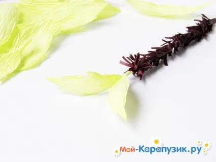 Як зробити пальму з паперу своїми руками (своїми) Як зробити пальму з паперу своїми руками