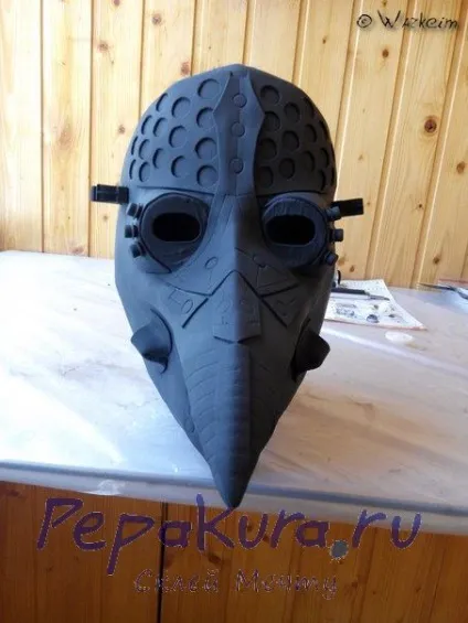 Як зробити маску чумного доктора своїми руками, pepakura (зробити) Як зробити маску чумного доктора своїми руками, pepakura