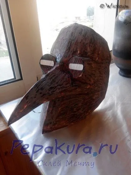 Як зробити маску чумного доктора своїми руками, pepakura (маски) Як зробити маску чумного доктора своїми руками, pepakura