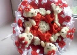 Як зробити весільний букет