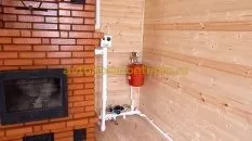 Як зробити водяне опалення від печі, вбудувати в піч казан-теплообмінник (зробити) Як зробити водяне опалення від печі, вбудувати в піч казан-теплообмінник