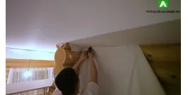 Монтаж натяжних стель вартість послуг, установка стель в Москві (вартість) Монтаж натяжних стель вартість послуг, установка стель в Москві