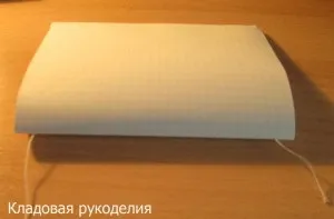 Як зшити сторінки блокнота, комора рукоділля (Вводимо голку другу дірочку) Як зшити сторінки блокнота, комора рукоділля