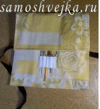 Як зшити органайзер для спиць і гачків - самошвейка - сайт для любителів шиття і рукоділля (гачків) Як зшити органайзер для спиць і гачків - самошвейка - сайт для любителів шиття і рукоділля