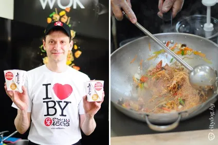 Як створювався продукт в «суші весла» почали готувати конструктори «Макарик wok», журнал про Мінську (суші) Як створювався продукт в «суші весла» почали готувати конструктори «Макарик wok», журнал про Мінську