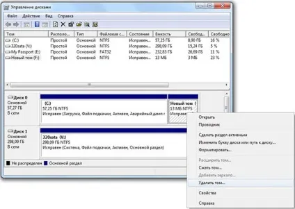 Як створити або видалити розділ жорсткого диска в windows 7 (диска) Як створити або видалити розділ жорсткого диска в windows 7
