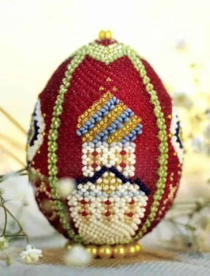 Як сплести пасхальне яйце з бісеру (пасхальне) Як сплести пасхальне яйце з бісеру