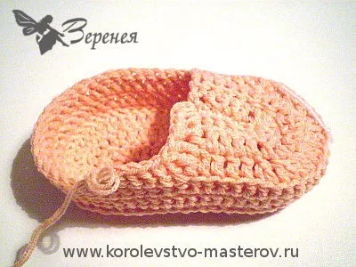 Як зв'язати пінетки для новонароджених гачком (новонароджений) Як зв'язати пінетки для новонароджених гачком