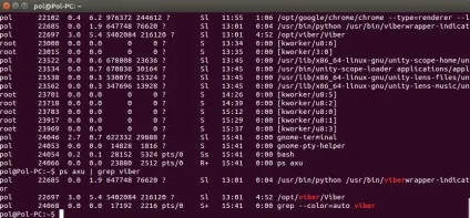 Як вбити процес в linux