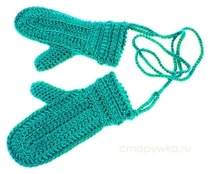 Як зв'язати рукавиці гачком майстер-класи - секрети рукоділля - handmade-музей • ручна робота,
