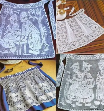 Як зв'язати фартух гачком, своїми руками (зв'язати фартух гачком) Як зв'язати фартух гачком, своїми руками