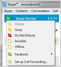 Як видалити статус в скайпі (skype) (статус) Як видалити статус в скайпі (skype)