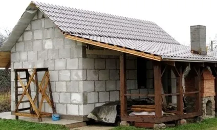 Як утеплити баню з керамзитобетонних блоків зовні і всередині (фото і відео)