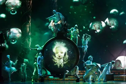 Як влаштовано шоу zarkana, як це зроблено (zarkana) Як влаштовано шоу zarkana, як це зроблено