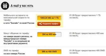 Як дізнатися залишок трафіку на Білайні модемі, всіх тарифах (всіх) Як дізнатися залишок трафіку на Білайні модемі, всіх тарифах