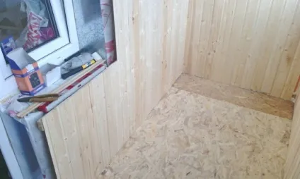 Як утеплити лоджію і обшити її вагонкою (вагонкою) Як утеплити лоджію і обшити її вагонкою