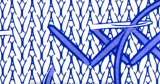 Як вишити на вязанном полотні (Виведіть голку лицьову) Як вишити на вязанном полотні
