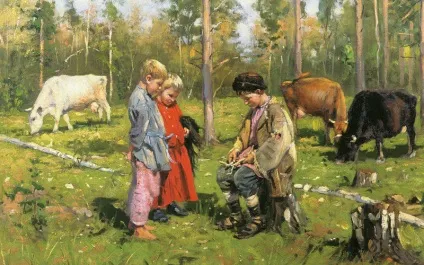 Як виховувалися і що вміли селянські діти в старовину, севастопольські розповіді