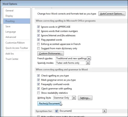 Як в microsoft word працювати з панеллю перевірки правопису (microsoft) Як в microsoft word працювати з панеллю перевірки правопису
