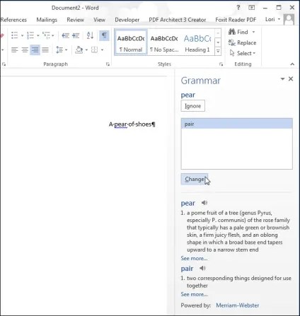 Як в microsoft word працювати з панеллю перевірки правопису (перевірки) Як в microsoft word працювати з панеллю перевірки правопису