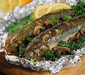 Як запікати рибу в фользі (фользі) Як запікати рибу в фользі