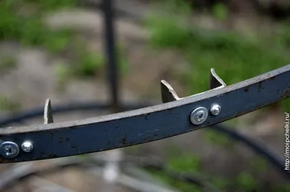 Як я робив з хордіальной медогонки радіальну, блог сергея самойлова (медогонки) Як я робив з хордіальной медогонки радіальну, блог сергея самойлова