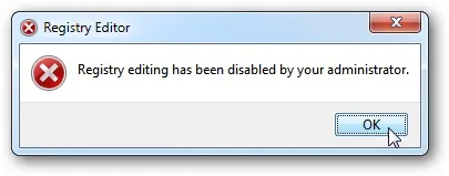 Як заборонити доступ до реєстру в windows 7 (disabler) Як заборонити доступ до реєстру в windows 7
