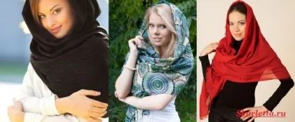 Як зав'язати шарф на шиї (снуд) Як зав'язати шарф на шиї